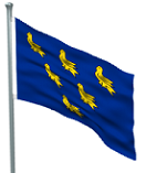 sussex flag front